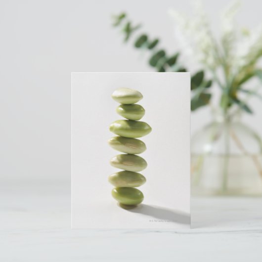 豆、食品 ポストカード (スタンド正面)