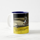 豆Criuser ツートーンマグカップ (正面左)