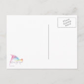 豆tasticのコーヒーお祝い インビテーションポストカード (裏面)