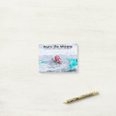 豆Whippet Surfdog ポストイット (デスク上)