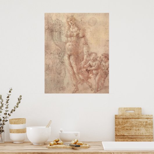 豊かさの寓話 ポスター (キッチン)