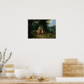 豊かさの寓話 ポスター (キッチン)