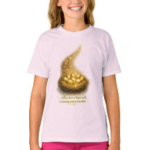 豊かさはじまる 女性用Tシャツ