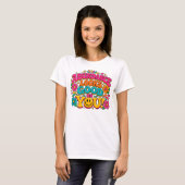 豊かさは素敵 Tシャツ (正面フル)