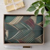 豊かで鮮やか民族エレガント的なアフリカパターン 薄葉紙 (ギフト)