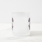 豊かなウサギ フロストグラスマグカップ (中央)