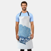 豊かなエプロンにソフビデオ エプロン (着用した状態)