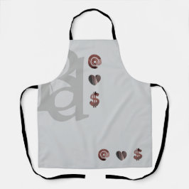 豊かなエプロン抽象芸術トレンドデコ粉 エプロン