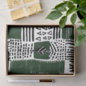 豊かなエレガント詳細を持つアフリカの民族様式 薄葉紙 (ギフト)