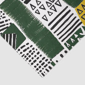 豊かなエレガント詳細を持つアフリカの民族様式 薄葉紙 (詳細)