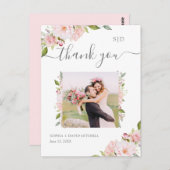 豊かなバラ |フローラ結婚の写真ありがとうございます ポストカード (正面/裏面)