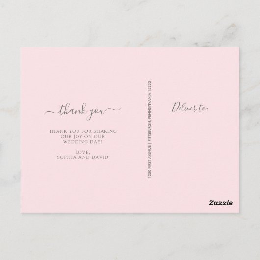 豊かなバラ |フローラ結婚の写真ありがとうございます ポストカード (裏面)