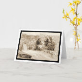 豊かなパンニング金ゴールドを手に入れようSD 1889 カード (黄色い花)