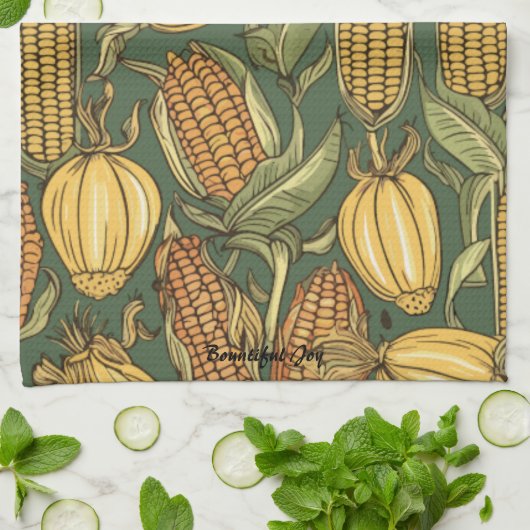 豊かな喜び キッチンタオル (折り畳み)