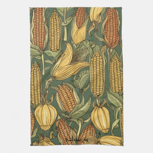 豊かな喜び キッチンタオル (縦)