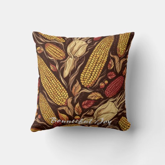 豊かな喜び クッション (裏面)