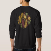 豊かな喜び スウェットシャツ (裏面)