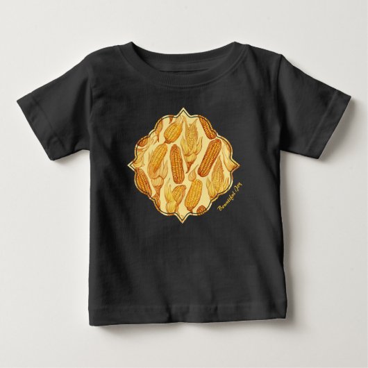 豊かな喜び ベビーTシャツ (正面)