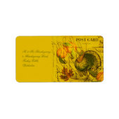 豊かな感謝祭 ラベル (正面)