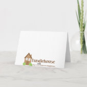 豊かな折り畳み聖なる書物、 経典感謝祭カー空白のド シーズンカード (裏面)