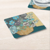豊かな春I スクエアペーパーコースター (アングル)