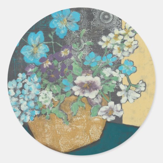 豊かな春I ラウンドシール (正面)