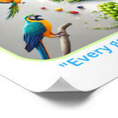 豊かな果実地図 ポスター (角)