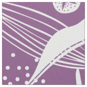 豊かな植物性ベリー生地 ファブリック (クローズアップ)