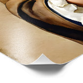 「豊かな無実」「角膜」子犬の女の子 フォトプリント            (角)