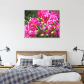 豊かな牡丹 キャンバスプリント (インサイチュ (寝室))