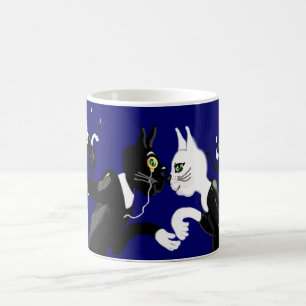 豊かな猫がフルーグ コーヒーマグカップ