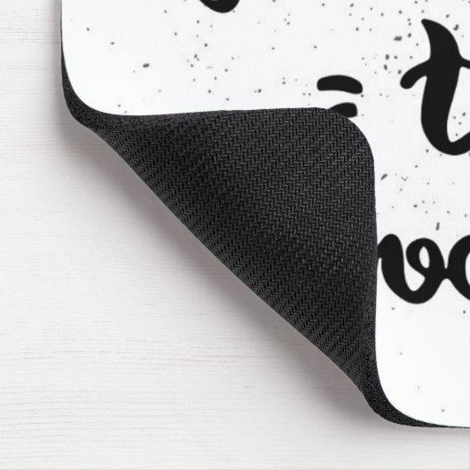 豊かな生活にここにあります マウスパッド (コーナー)