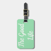 豊かな生活の荷物のラベル ラゲッジタグ (正面縦)