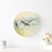 豊かな生活2 ラージ壁時計 (ホーム)