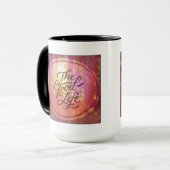 豊かな生活 マグカップ (正面左)