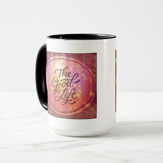 豊かな生活 マグカップ (正面左)