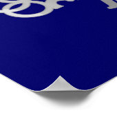 豊かな生活：鍵- v1 （ヨハネ10:10） ポスター (角)