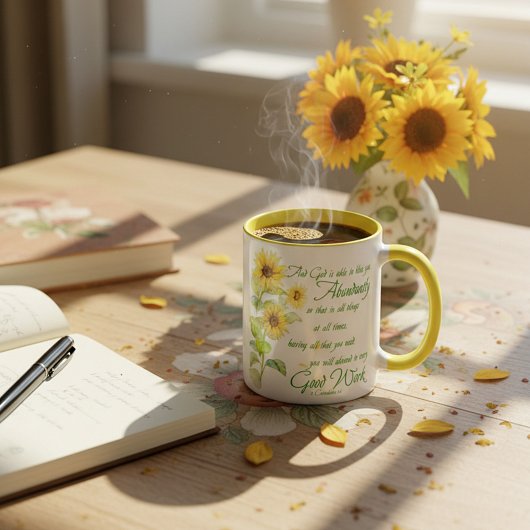 豊かな祝福 マグカップ