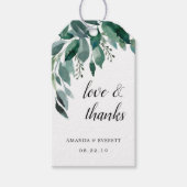 豊かな紅葉結婚式の引き出物ありがとう ギフトタグ (正面)