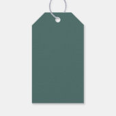 豊かな紅葉結婚式の引き出物ありがとう ギフトタグ (裏面)