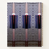 豊かな経路:エレミヤ29:11デザイン居心地の良い ノートブック (裏面)