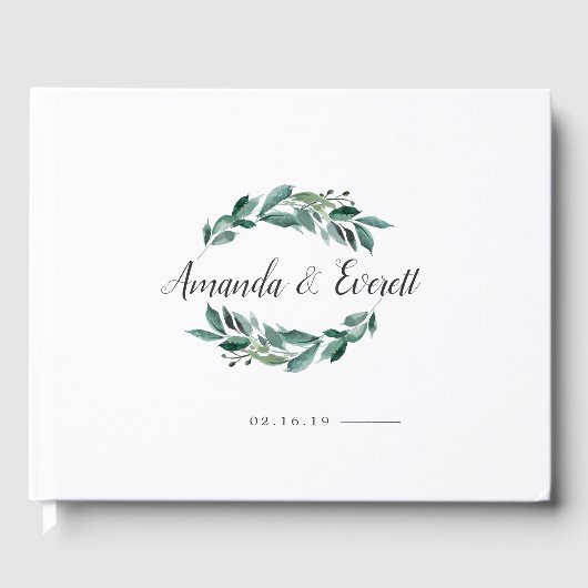 豊かな結婚葉 ゲストブック (正面)