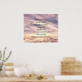 豊かな肯定詩 ポスター (キッチン)