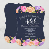 豊かな花の招待状 招待状 (正面/裏面)