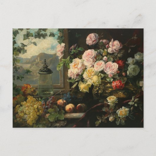 豊かな花束 | フランツザバーバーキンガー ポストカード (正面)