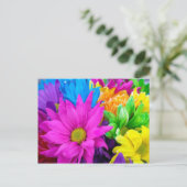 豊かな花 ポストカード (スタンド正面)