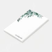 豊かな葉 |パーソナライズされた | ポストイット (アングル)