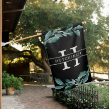 豊かな葉 |モノグラムとファミリー名