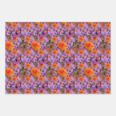 豊かな蝶 ラッピングペーパーシート (正面3)