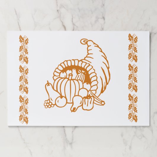 豊かな角の紙の敷き物 ペーパーパッド (正面)